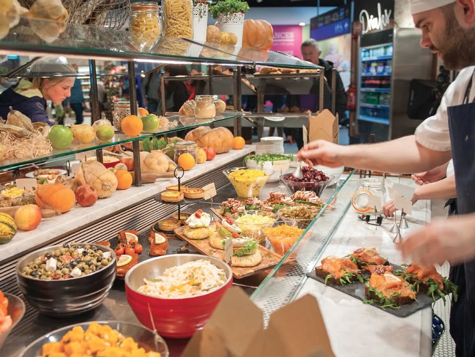 Salad Bar at Marqette Dublin Airport