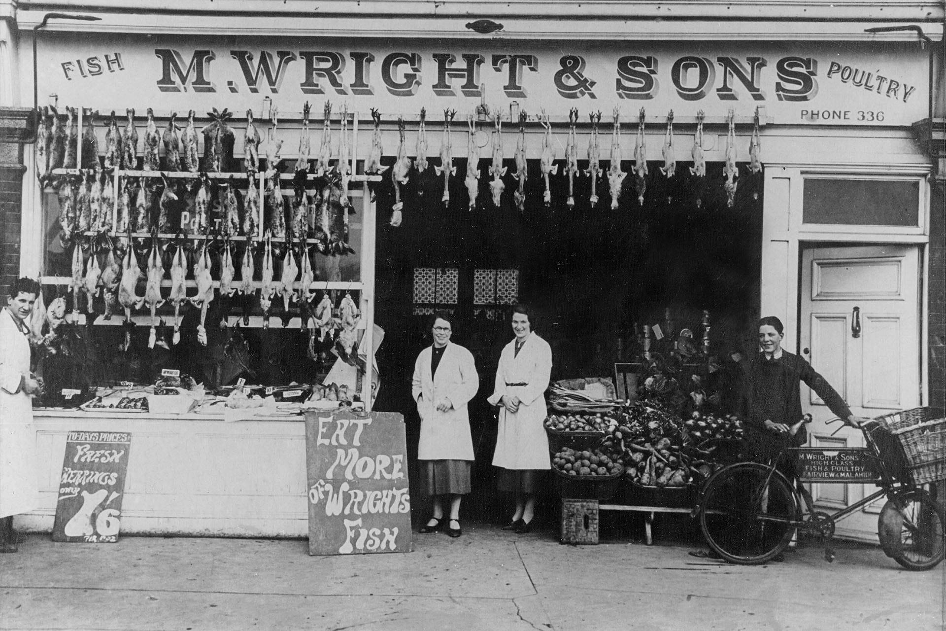 M. Wright & Sons - Wright's of Marino old shop